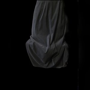 Briggs Skirt black velvet. Size 18.